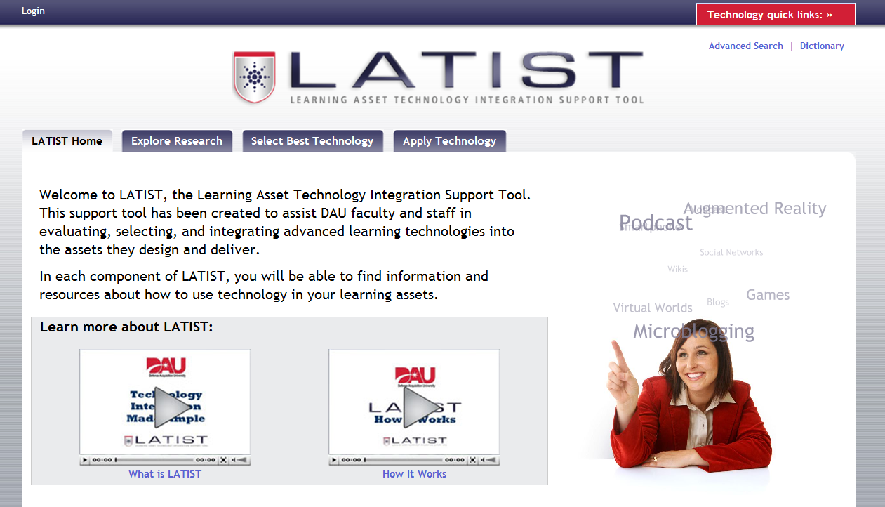 LATIST Home Page